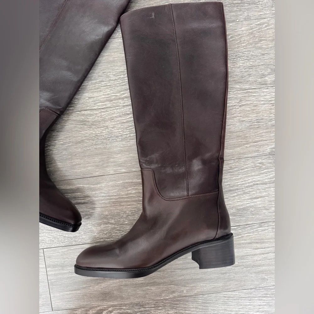 JEFFREY CAMPBELL Lada Boots in Coffee 8.5